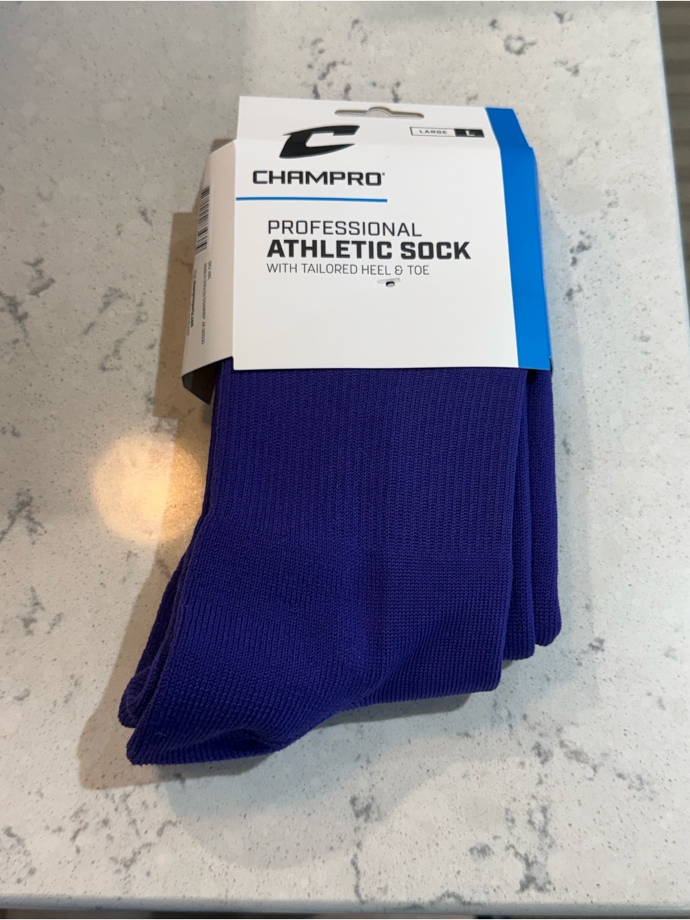 Champro Men's Professional Athletic Socks - Purple